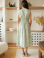 Robe Opale Fleurie Novy
