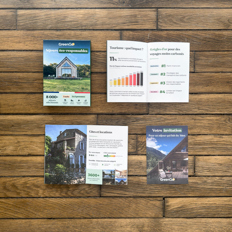 Coffret séjour éco-responsable - 1 nuit