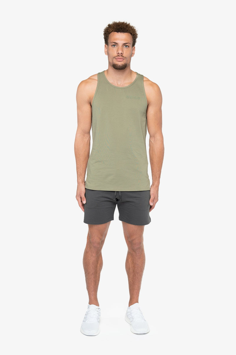 Tank Active Terry - Frosty Green