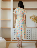 Robe Patchwork Fleurie Hasina