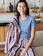Shoshi Striped Jacket