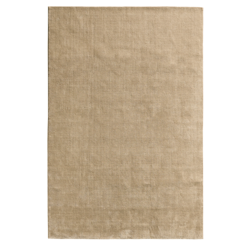 Tapis 100% Laine Nouvelle-Zélande - Châtaigne
