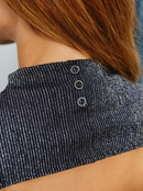 Body Silver Glow Col Montant