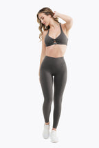 Reggiseno sportivo Twist - Smoke