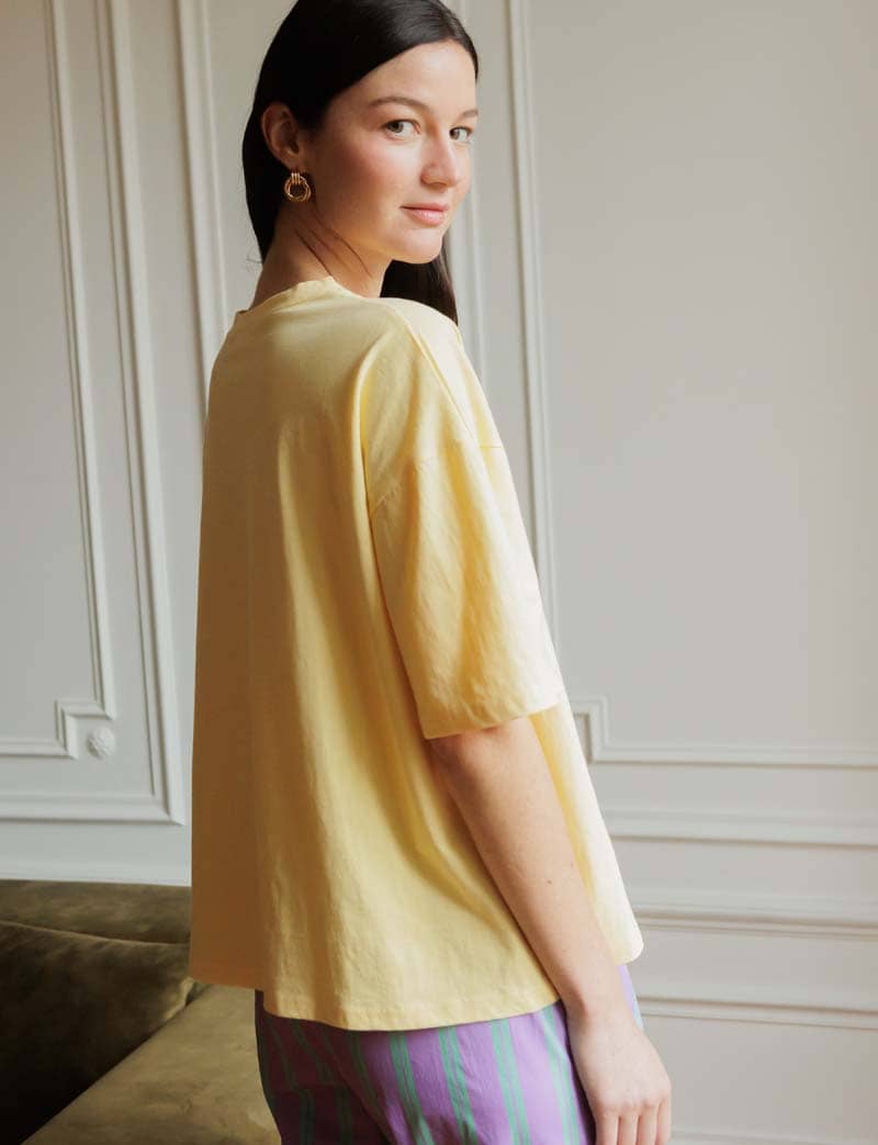 T-Shirt Jaune Amour Club