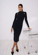 Robe Longue Antonia - Truffle