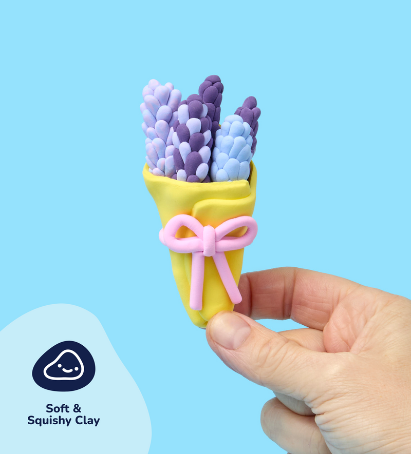Foam Dough Collectibles: Buds & Blooms - Lavender