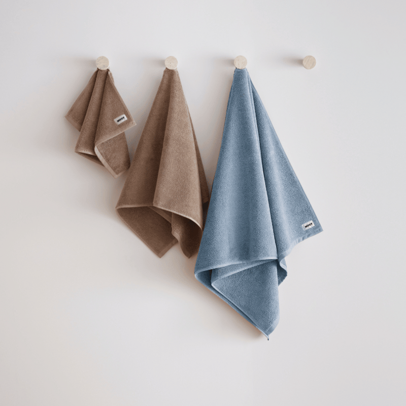 Serviette De Bain - Bleu Glacier