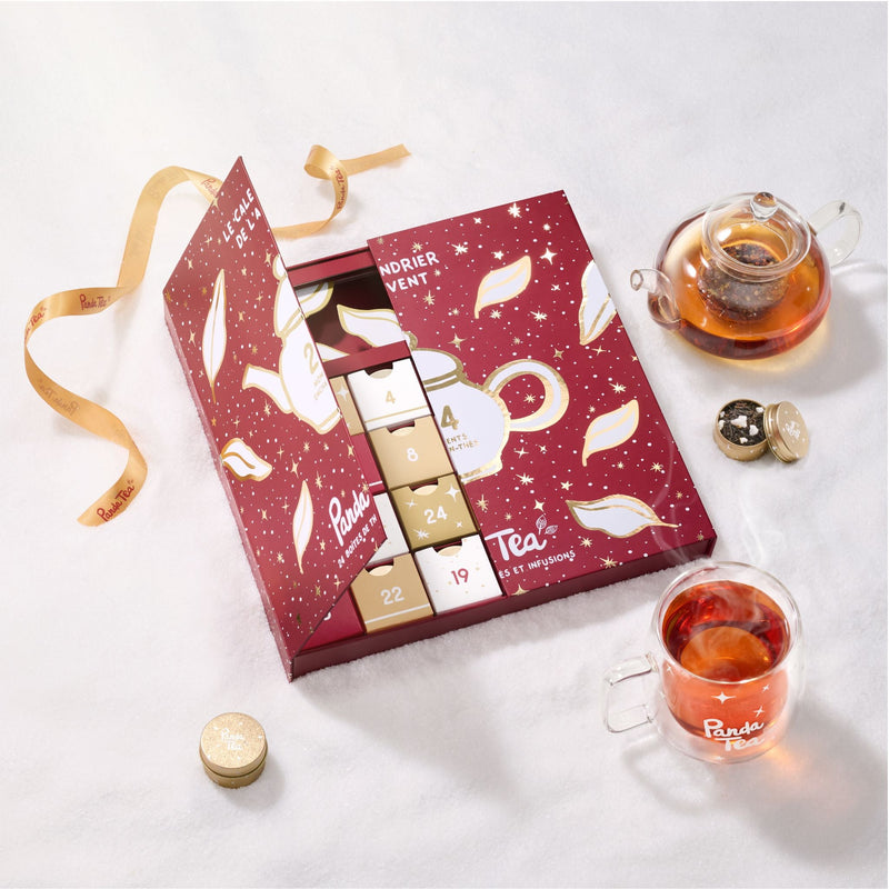 Calendrier De L'Avent Vrac - 24 Boites De Thés & Infusions