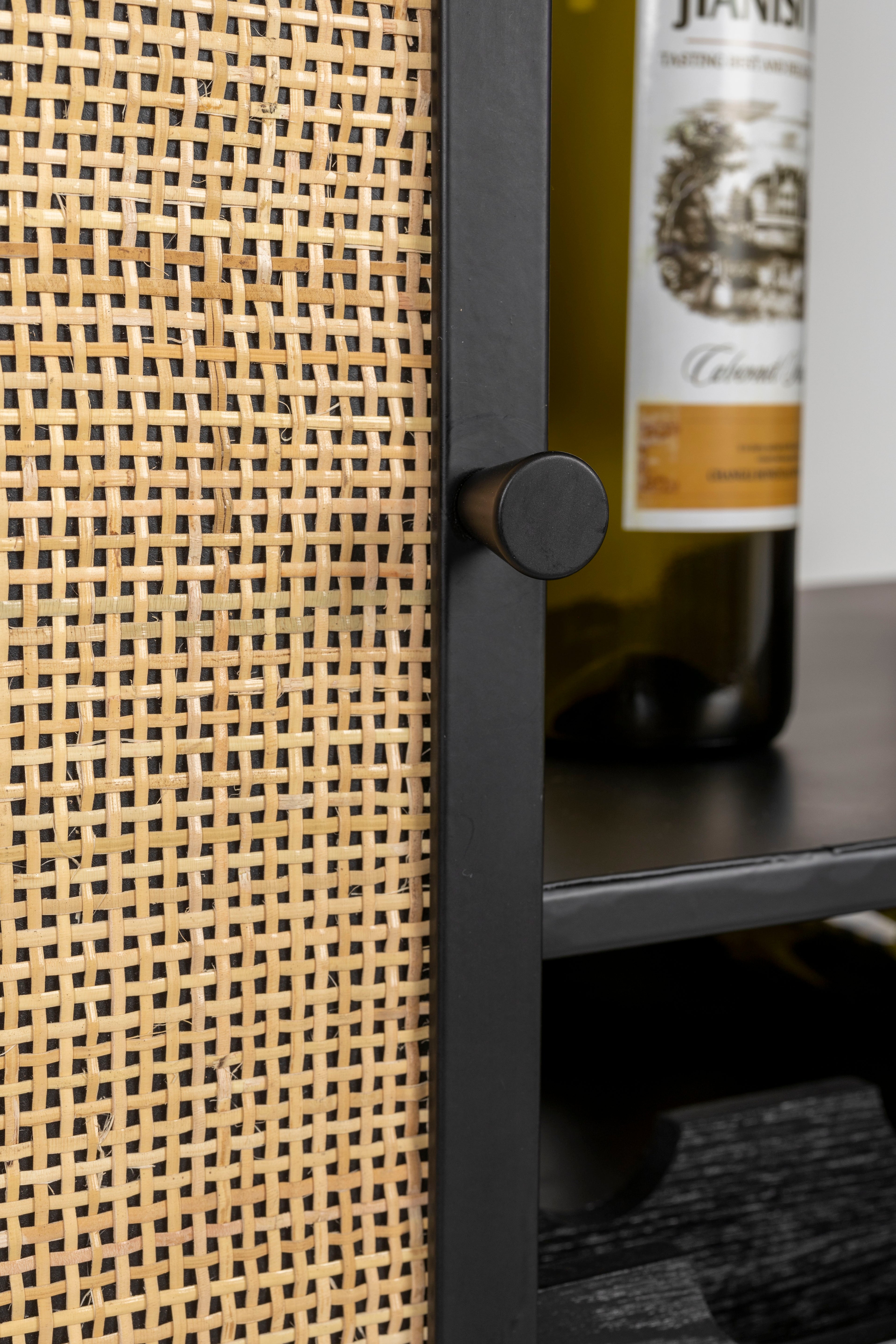 Guuji Haut - Wine Cabinet - MDF - Black