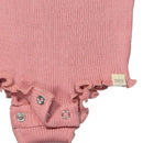 Body térmico sin mangas de seda Barcelona con volantes en seda y algodón - Rubor coral - Selección Minimalisma disponible en amaetc.com, concept store eco amigable para niños