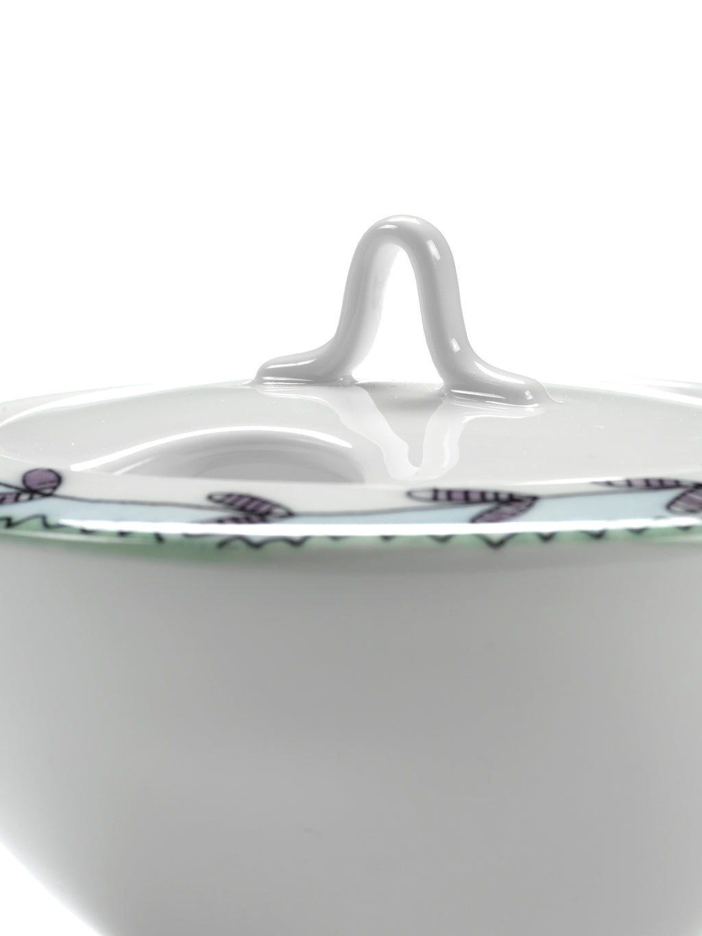Midnight Flowers - Sucrier - Porcelaine Bone China - Blossom Milk