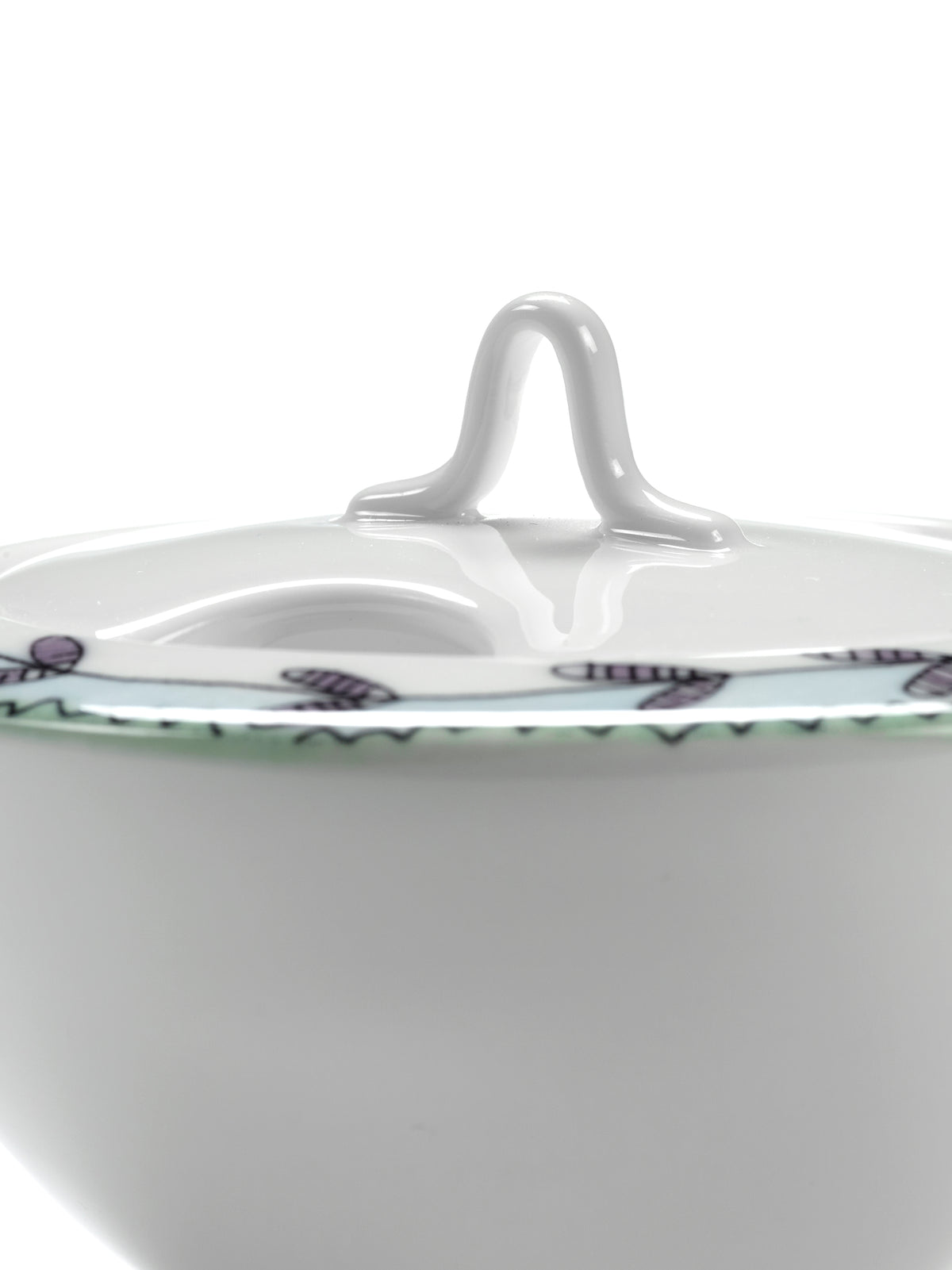 Midnight Flowers - Sucrier - Porcelaine Bone China - Blossom Milk
