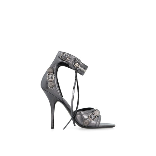 Sandales - Balenciaga Cagole Leather - Grey
