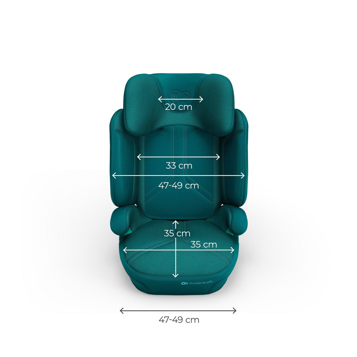 Autostol Xpand 2 Pro I-Size Mørkegrøn