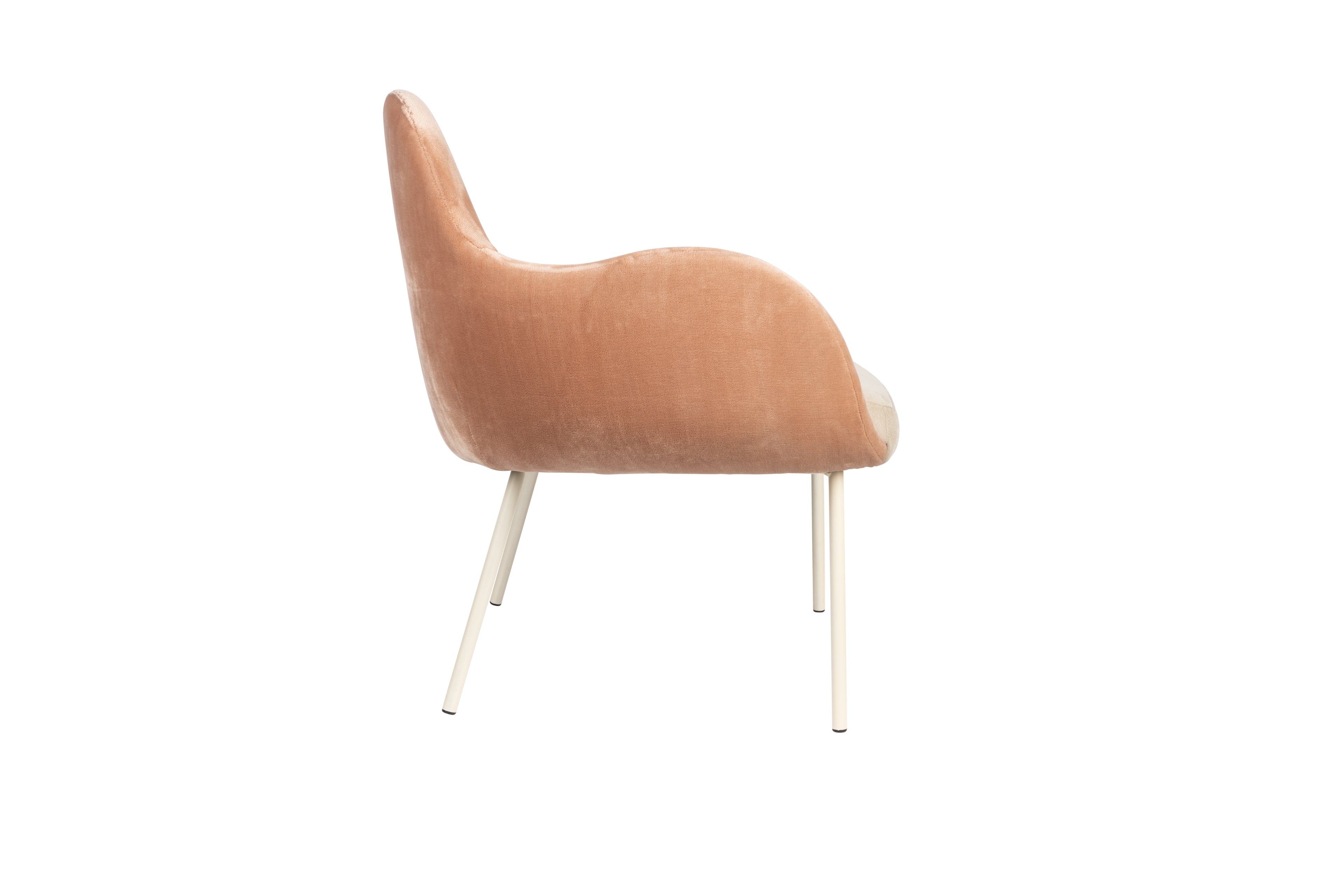 Friuli - Lounge Armchair - Fabric - Pink