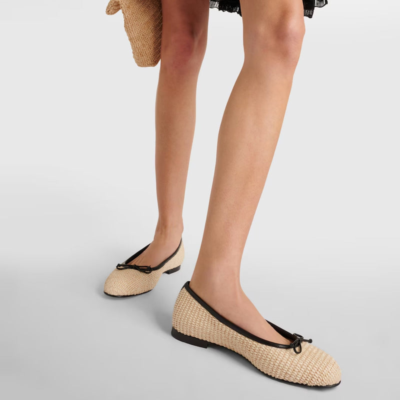 Ballerines Manolo Blahnik Veralli 010 - Femme - Beige