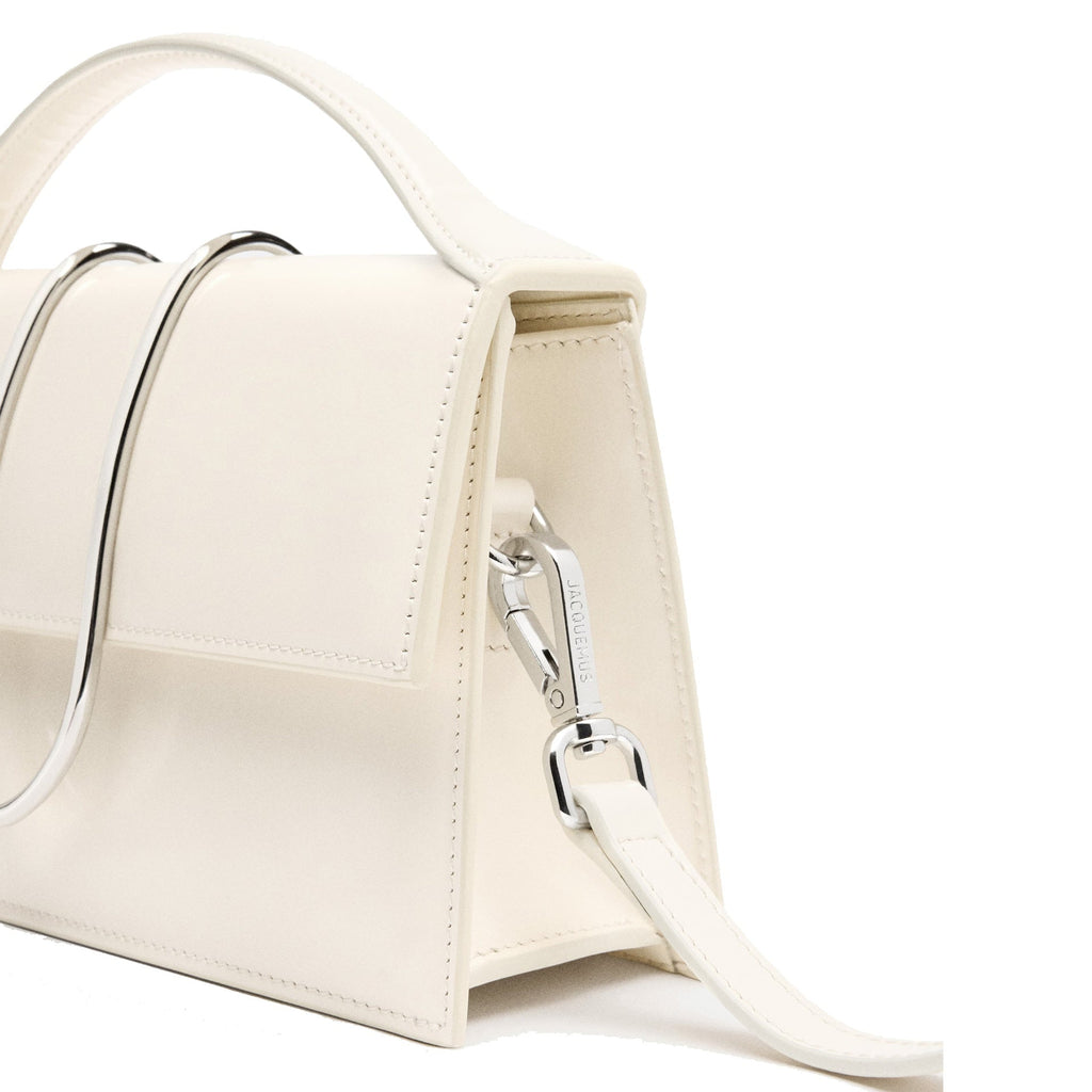 Jacquemus - Bolso de hombro Le Grand Bambino - Mujeres - Crema