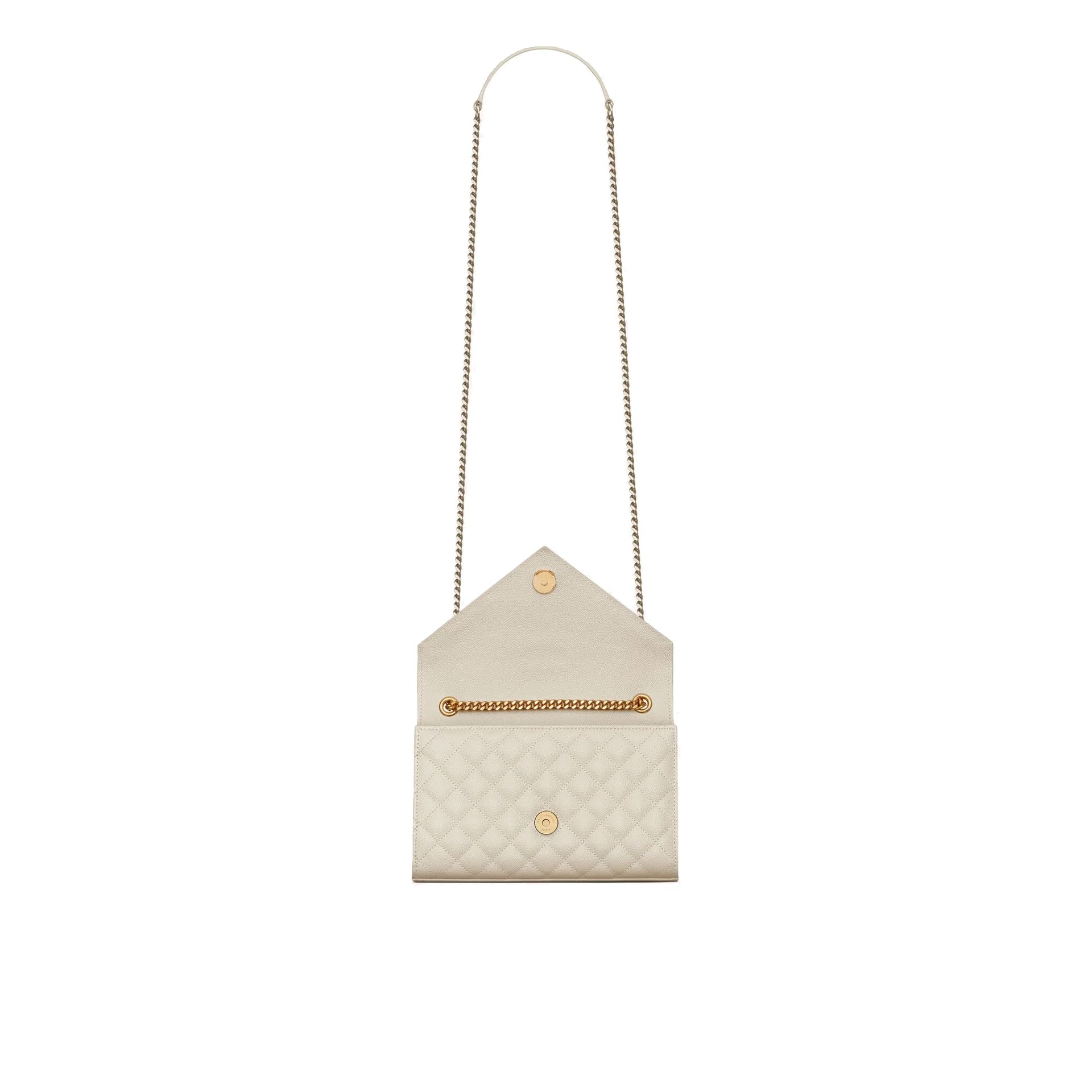 Saint Laurent - Envelope Small Bag - Women - Ivory