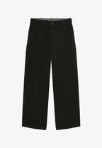 247 Garment Dye Loose Work Trousers - Black