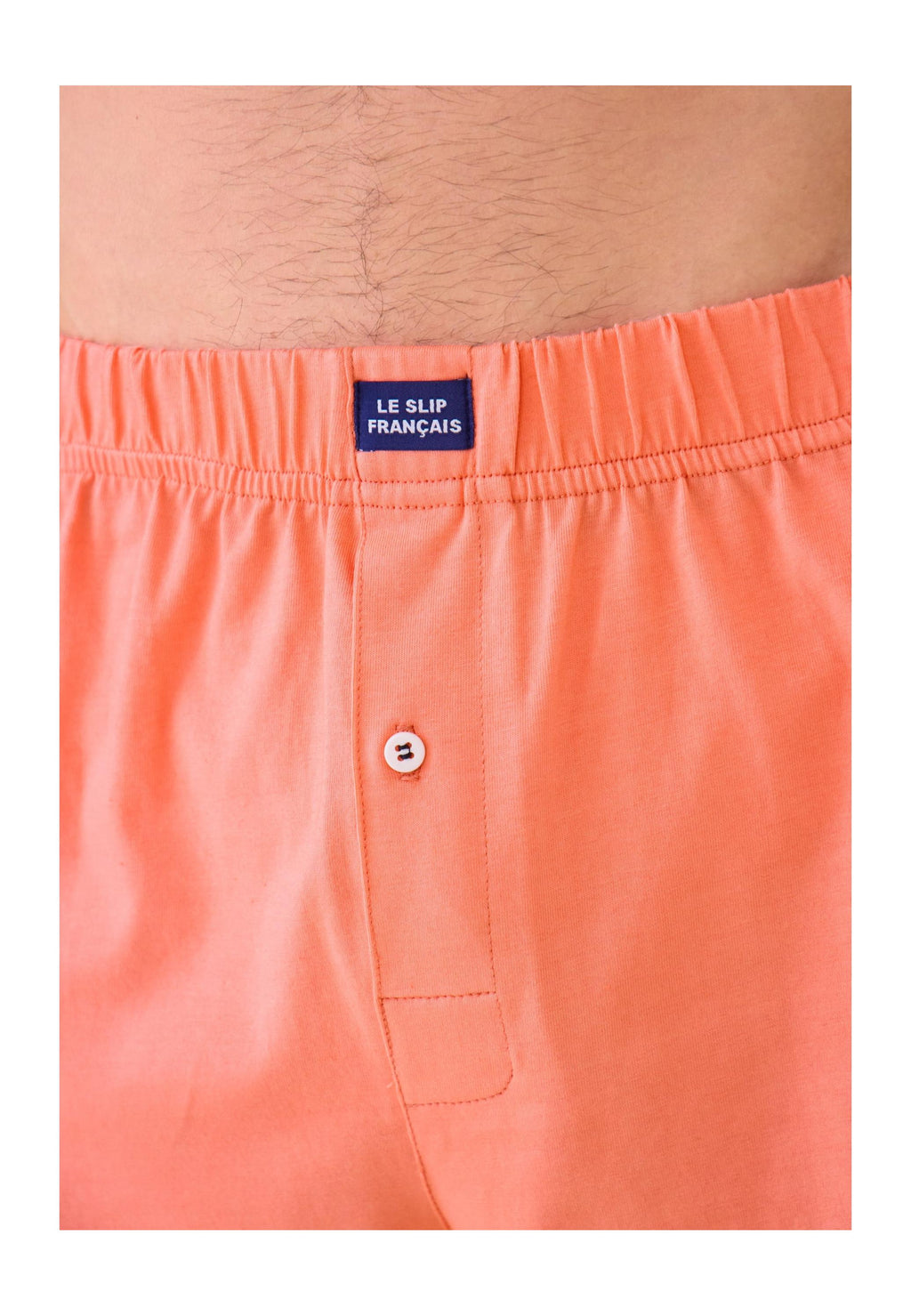 Fredo Cotton Jersey Boxer Shorts - Peach Pink