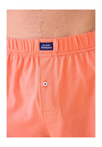 Fredo Cotton Jersey Boxer Shorts - Peach Pink