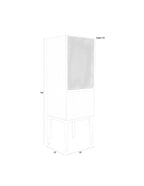 June 1 Door - Wardrobe - Solid Oak - Beige