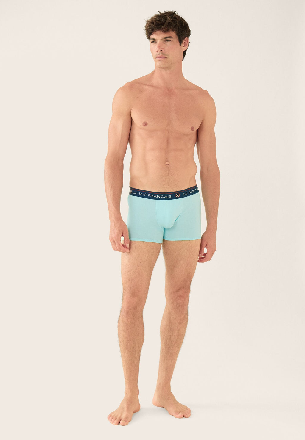 Boxer Redoutable En Coton - Vert D'Eau