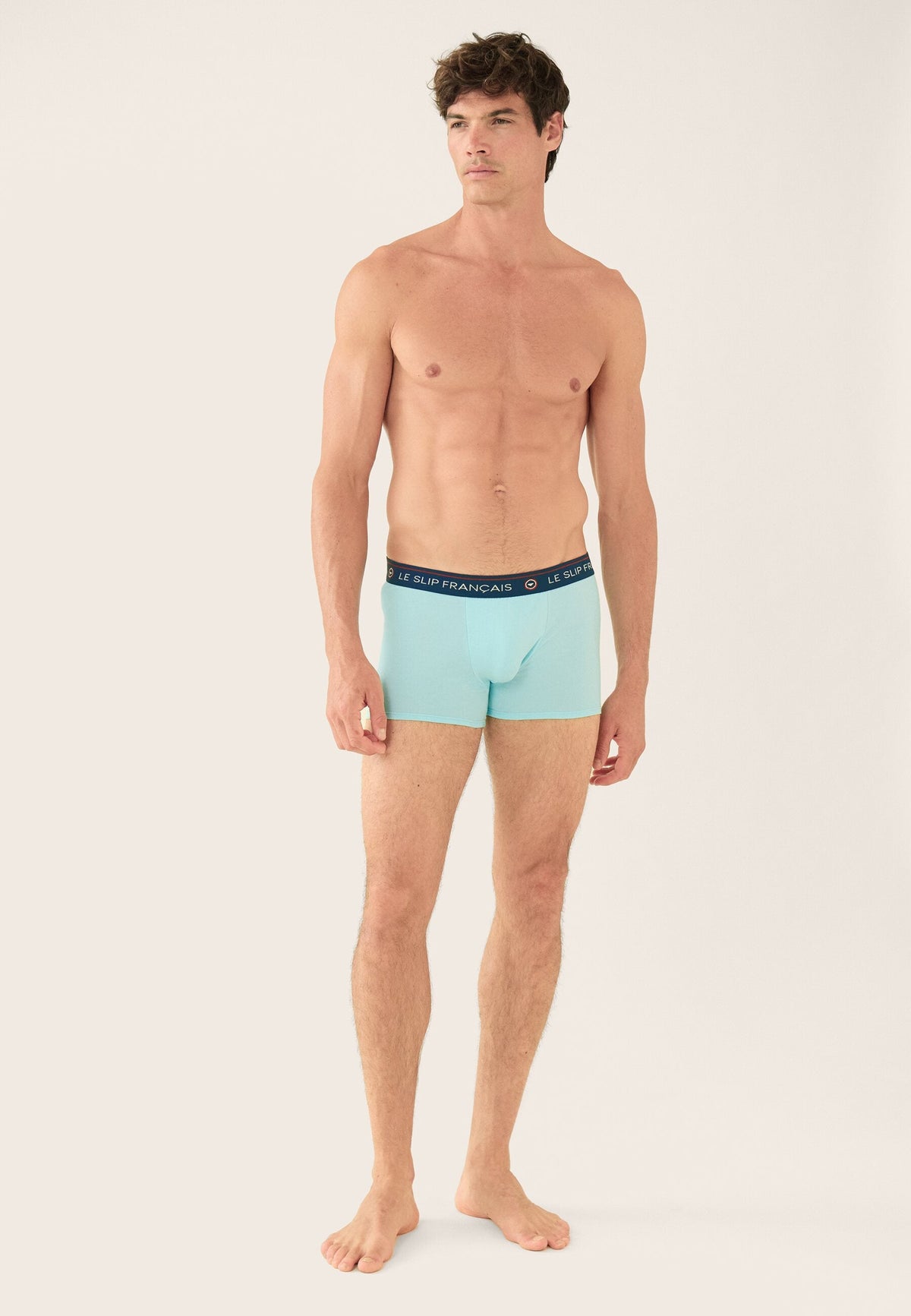 Boxer Redoutable En Coton - Vert D'Eau