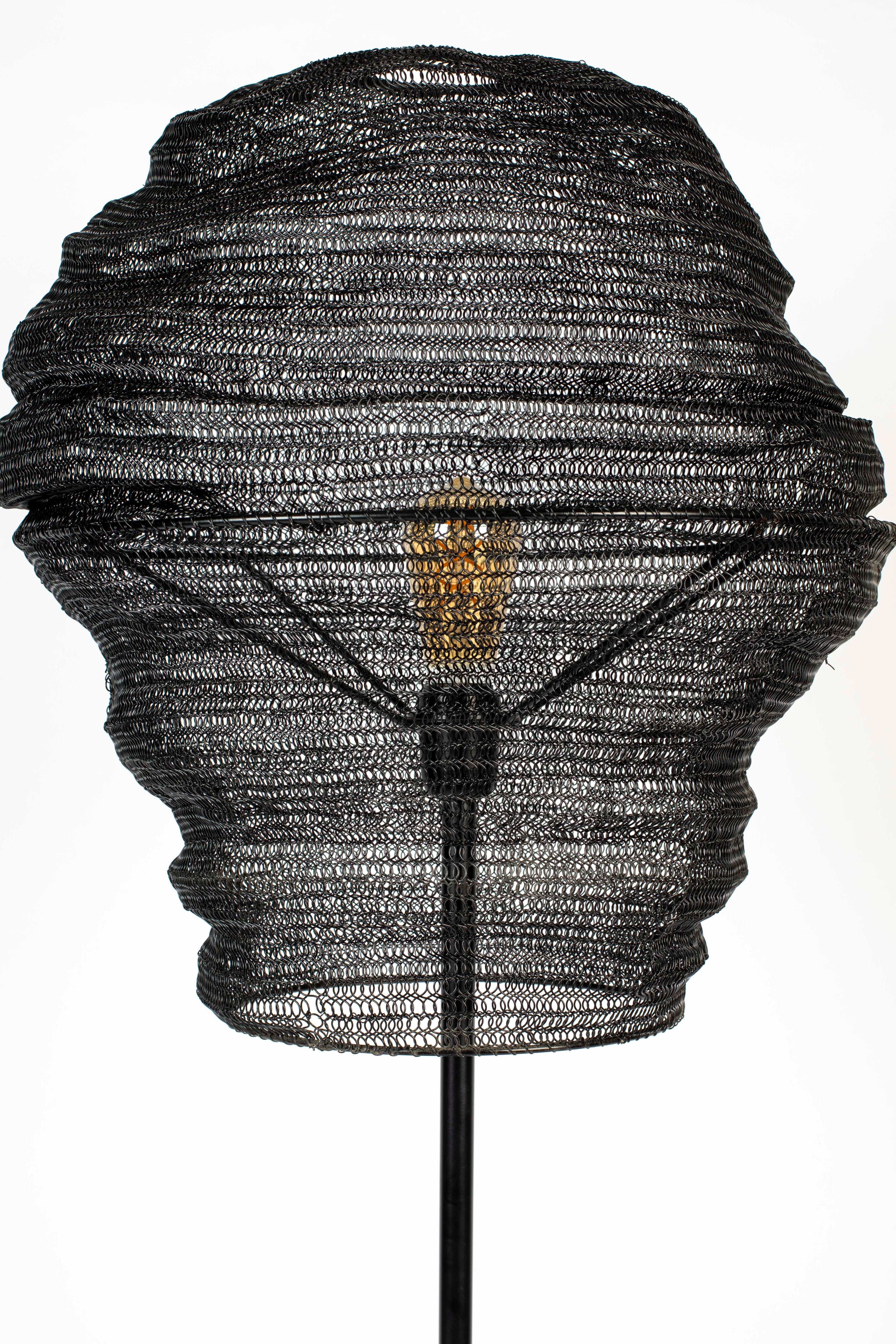 Lena - Floor Lamp - Iron - Black