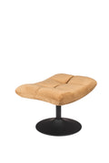 Bar - Pouf - Tissu - Marron doré