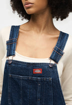 Robe Salopette En Jean - Dark Indigo