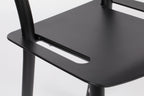 Friday - Outdoor Chair - Aluminum - Black