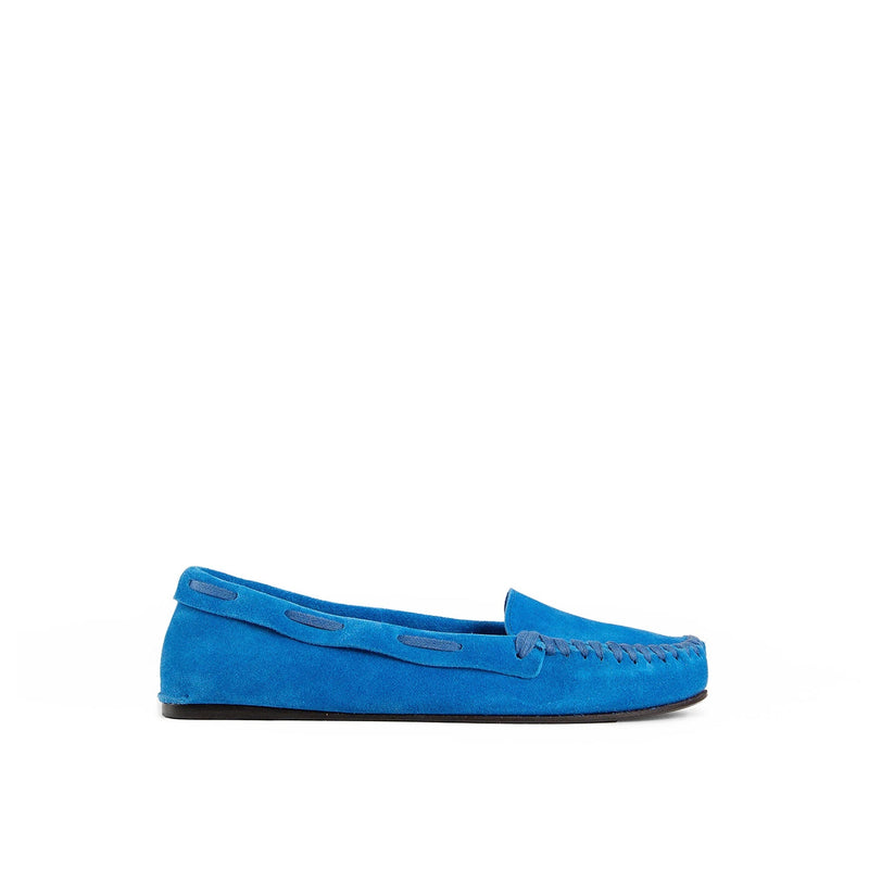 Mocassins - The Row Mabel Leather - Blue