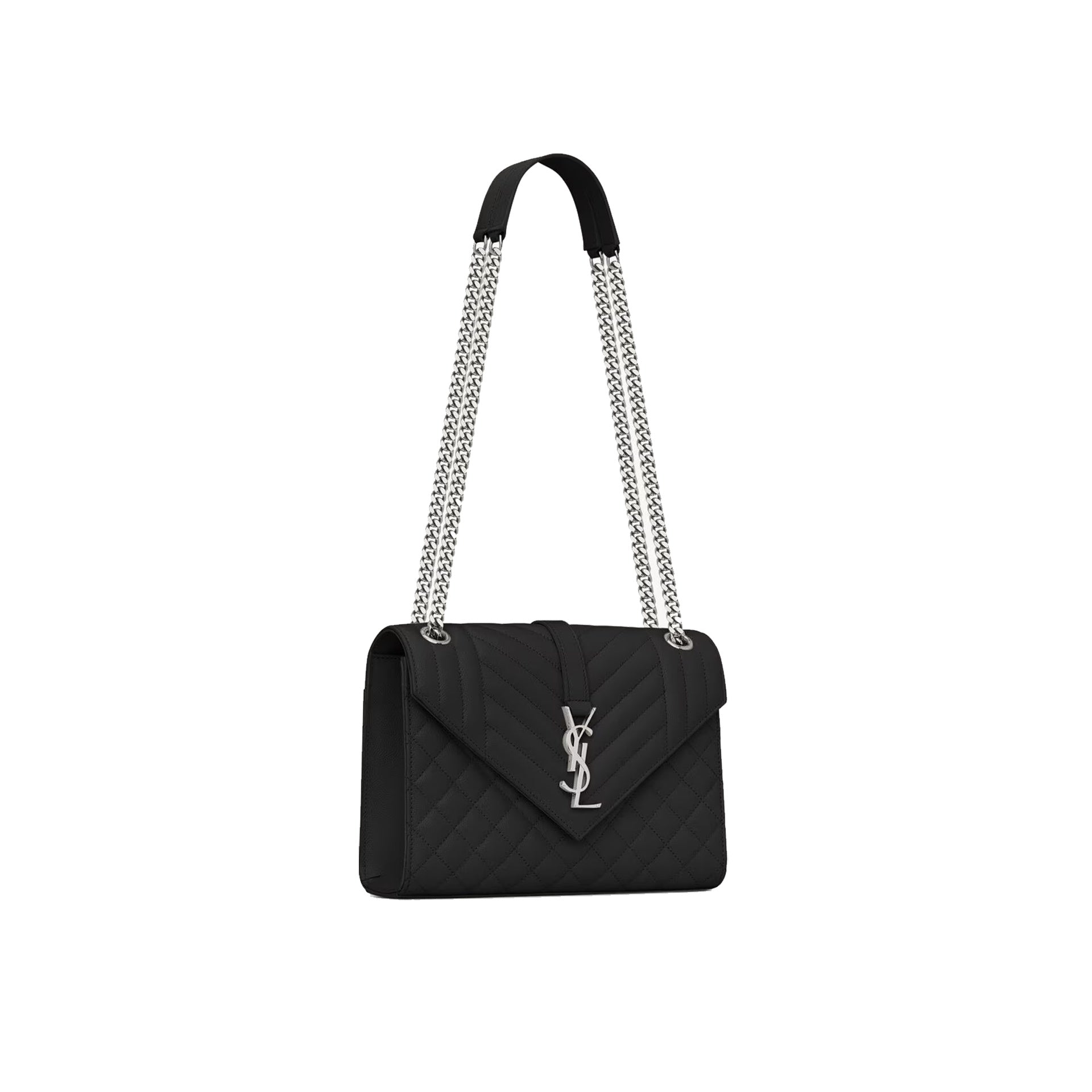 Saint Laurent - Bolso tipo sobre mediano - Mujeres - Negro