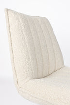 Jax Bouclé - Lounge Armchair - Fabric - Off-White