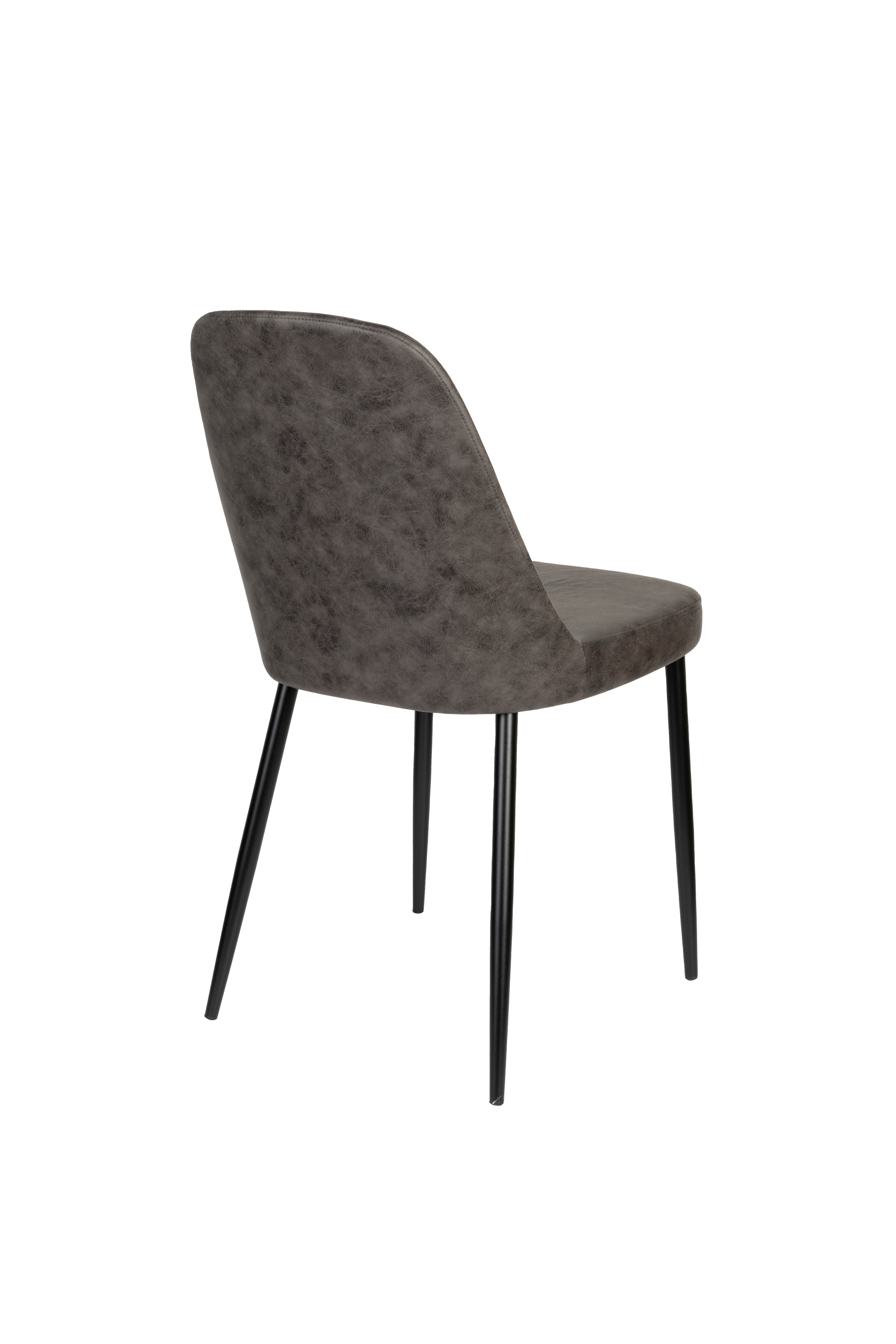 Alana - Dining Room Chair - Fabric - Anthracite/Grey