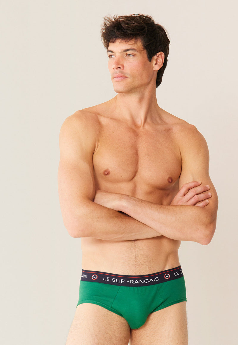 Slip En Coton - Intrépide Epicéa