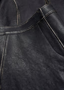 Skirt St Unity Leather Skirt - Black - Women