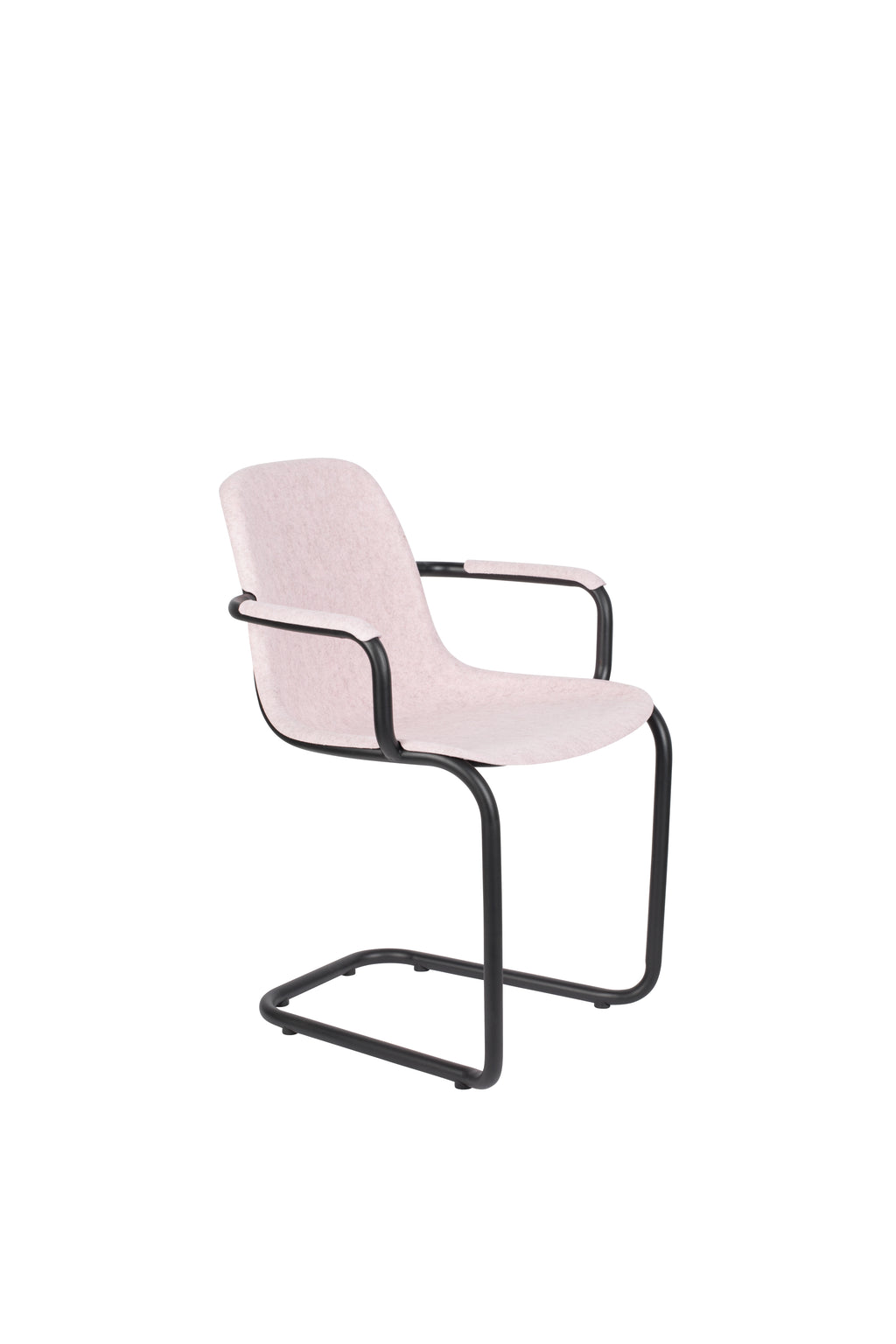 Thirsty - Fauteuil De Salle À Manger - Plastique recyclé - Rose Pâle