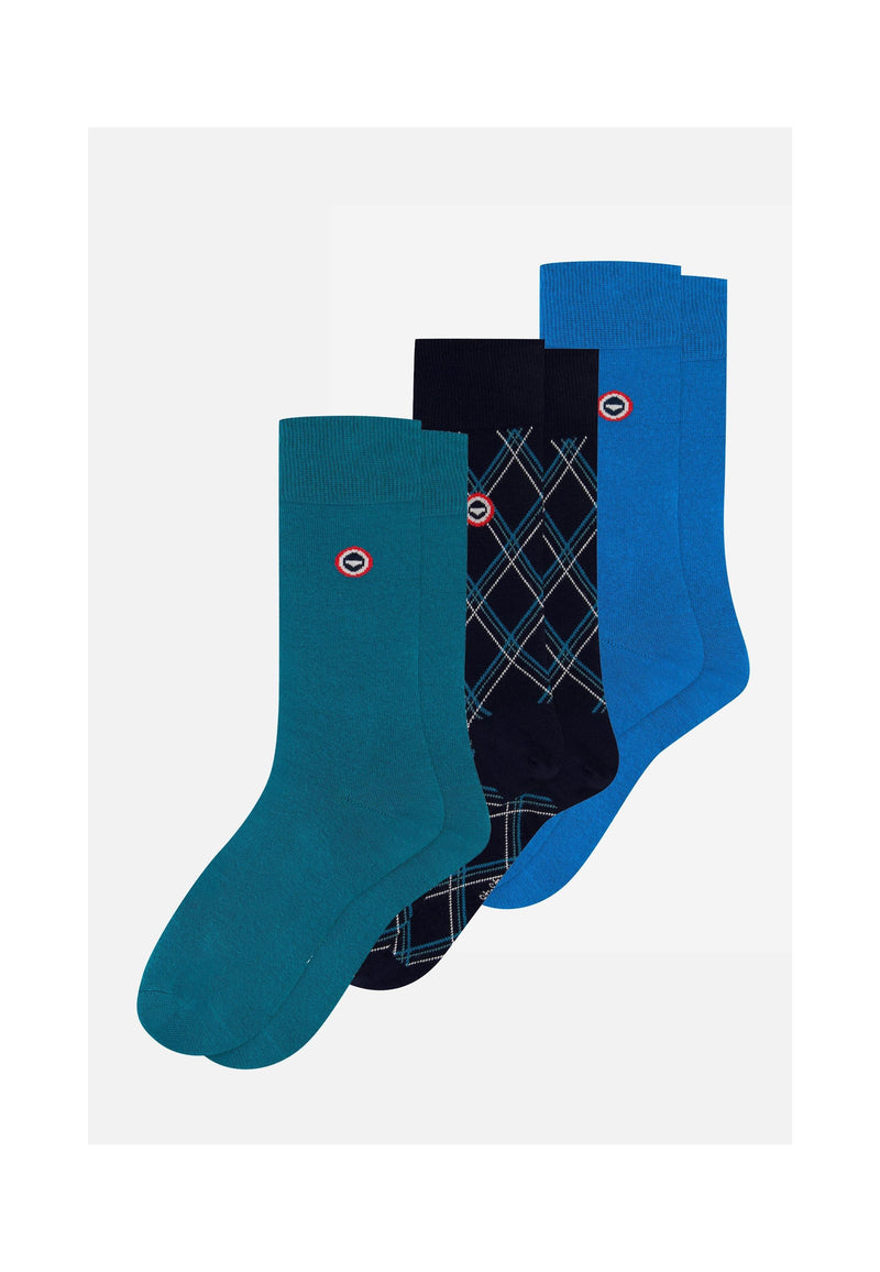 Lot De 7 Chaussettes Mi-Hautes En Coton - Multi