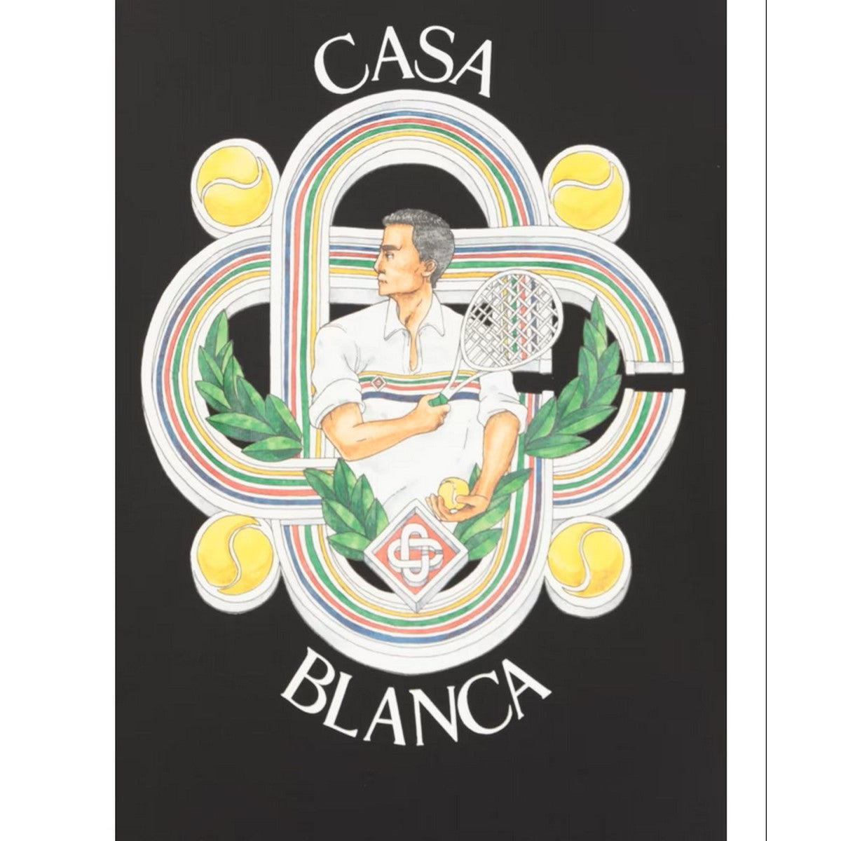 Camiseta Le Joueur - Negro