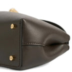 Sac Toteme T-Lock Leather Clutch