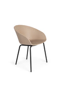 Void - Dining Room Armchair - Polypropylene Plastic - Latte Brown