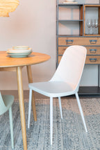 Pip All - Dining Chair - Polypropylene Plastic - White