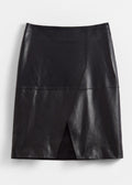 Jupe En Cuir St Davina - Noire