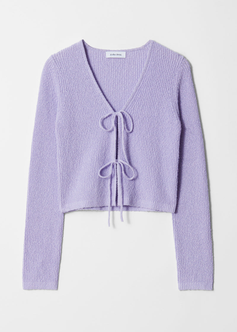 Ve Bilbo Cardigan 2:1 - Purple - Women
