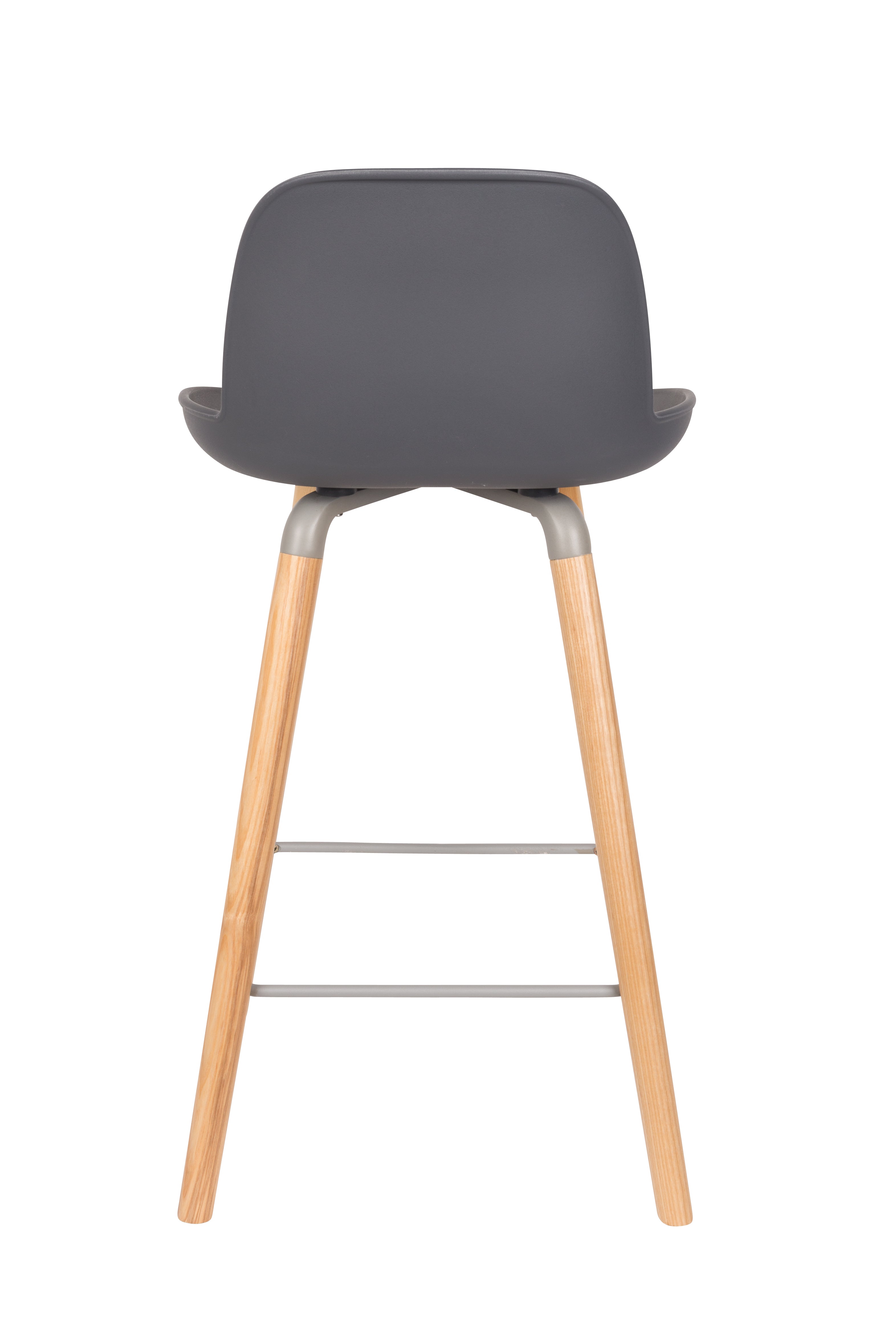 Albert Kuip 65 Cm - Bar & Counter Stool - Polypropylene Plastic - Dark Gray
