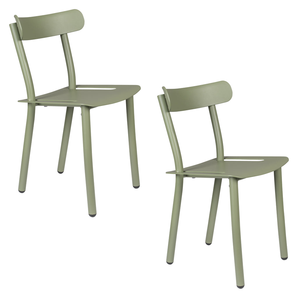 Friday - Outdoor Chair - Aluminum - Green