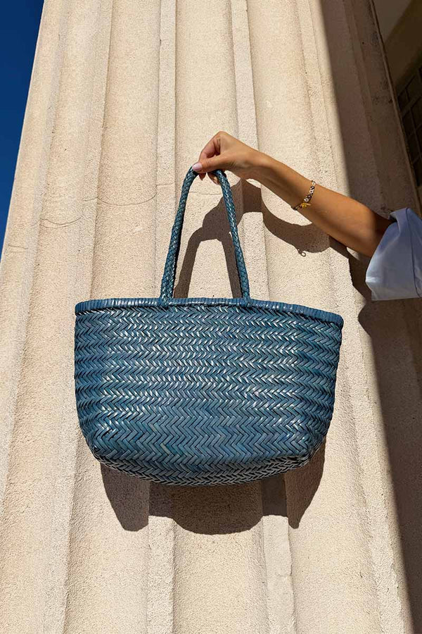 Cabas Delhi Medium - Bleu Ciel